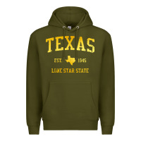 Army Green texas Premium Hoodie - linhVisuals