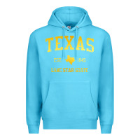 Ocean Blue texas Premium Hoodie - linhVisuals