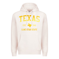 Pale Pink texas Premium Hoodie - linhVisuals