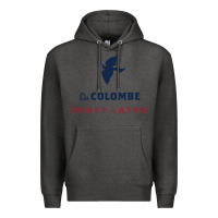 Charcoal Heather La Colombe Premium Hoodie - linhVisuals