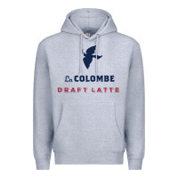 Heather Grey La Colombe Premium Hoodie - linhVisuals