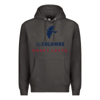 Smoke La Colombe Premium Hoodie - linhVisuals