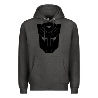 Charcoal Heather transformer Premium Hoodie - linhVisuals