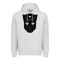 Dove Grey transformer Premium Hoodie - linhVisuals