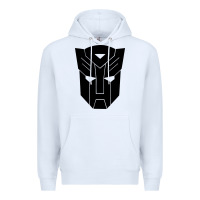 White transformer Premium Hoodie - linhVisuals