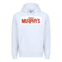 White papa murphy's Premium Hoodie - linhVisuals
