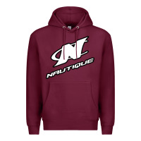 Burgundy Nautique Boats Premium Hoodie - linhVisuals