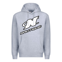 Heather Grey Nautique Boats Premium Hoodie - linhVisuals