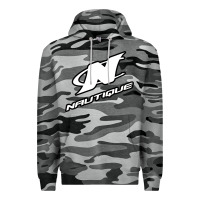 Slate Camo Nautique Boats Premium Hoodie - linhVisuals