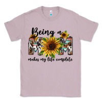 Lilac Being a mom makes my life complete Mother's Day Classic Tee - FaDigitalArtStudio
