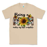 Mushroom Being a mom makes my life complete Mother's Day Classic Tee - FaDigitalArtStudio