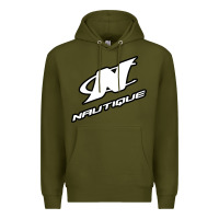 Army Green Nautique Boats Premium Hoodie - linhVisuals