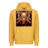 Mustard Megadeath Chains Premium Hoodie - linhVisuals