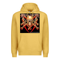 Antique Gold Megadeath Chains Premium Hoodie - linhVisuals