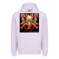 Lilac Megadeath Chains Premium Hoodie - linhVisuals