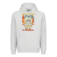 Dove Grey Megadeath World Order Premium Hoodie - linhVisuals