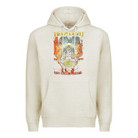 Oatmeal Heather Megadeath World Order Premium Hoodie - linhVisuals