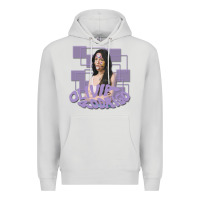 Dove Grey olivia rodrigo Premium Hoodie - linhVisuals