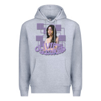 Heather Grey olivia rodrigo Premium Hoodie - linhVisuals
