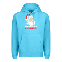 Ocean Blue santa claus is cumming dirty humor Premium Hoodie - linhVisuals