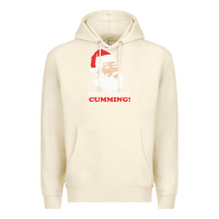 Sandshell santa claus is cumming dirty humor Premium Hoodie - linhVisuals