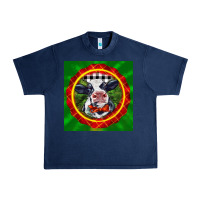 Navy christmas baby holstein face Urban Heavy Tee - LillyAllenDesigns