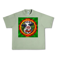 Oil Green christmas baby holstein face Urban Heavy Tee - LillyAllenDesigns