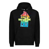 Black live from daryl house Premium Hoodie - linhVisuals