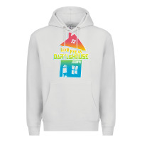 Dove Grey live from daryl house Premium Hoodie - linhVisuals