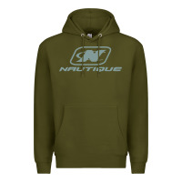 Army Green Nautique Boats Premium Hoodie - linhVisuals