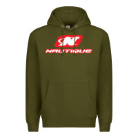 Army Green Nautique Boats Premium Hoodie - linhVisuals