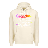 Tofu grandma t  shirt yes i'm grandma if you think my hands are full t  shi Premium Hoodie - linhVisuals