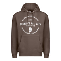 Coffee hadrians wall path england wales hikes tank top Premium Hoodie - linhVisuals