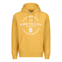 Mustard hadrians wall path england wales hikes tank top Premium Hoodie - linhVisuals