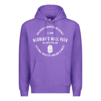 Purple hadrians wall path england wales hikes tank top Premium Hoodie - linhVisuals