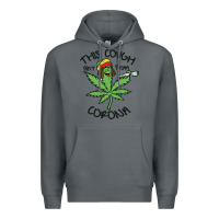 Rock Funny Weed Leaf Premium Hoodie - linhVisuals
