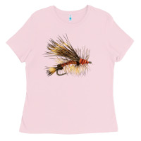 Bubblegum Pink Fish Fly Ladies Tee - LillyAllenDesigns