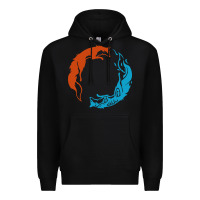Black spirit of the north Premium Hoodie - linhVisuals