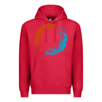 Cardinal spirit of the north Premium Hoodie - linhVisuals