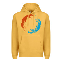 Mustard spirit of the north Premium Hoodie - linhVisuals
