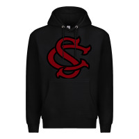 Black usc baseball Premium Hoodie - linhVisuals