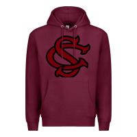 Burgundy usc baseball Premium Hoodie - linhVisuals
