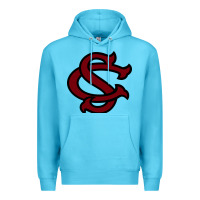 Ocean Blue usc baseball Premium Hoodie - linhVisuals