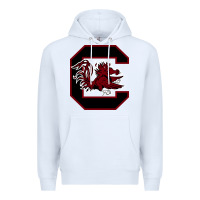 White the gamecocks athletics Premium Hoodie - linhVisuals