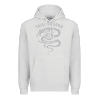 Dove Grey tail of the dragon Premium Hoodie - linhVisuals