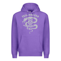 Purple tail of the dragon Premium Hoodie - linhVisuals