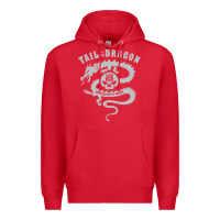 Red tail of the dragon Premium Hoodie - linhVisuals