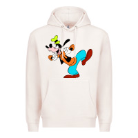 Pale Pink goofy Premium Hoodie - linhVisuals