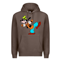 Coffee goofy Premium Hoodie - linhVisuals
