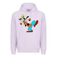Lilac goofy Premium Hoodie - linhVisuals